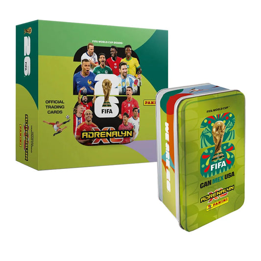 Tin box + Cajita 24 sobres World Cup 2026